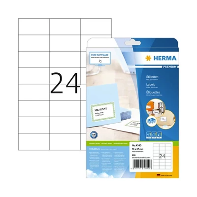 Image de HERMA Premium étiquettes laminées 600 étiquette(s)