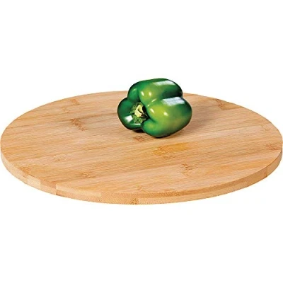 Afbeelding van Kesper 58449 keukensnijplank Rond Bamboo Hout