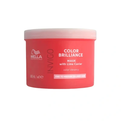 Afbeelding van Wella Invigo Color Brilliance Mask Gekleurd &amp; Fijn Haar 500ml Haibu by Kapperskorting.com