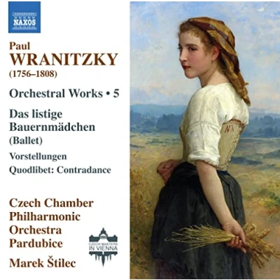 Afbeelding van David Matousek, Czech Chamber Philharmonic Orchestra Wranitzky: Orchestral Works, 5 (CD)