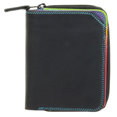 Afbeelding van Mywalit Ladies Small Wallet w/Zip Around Purse black/pace Dames portemonnee