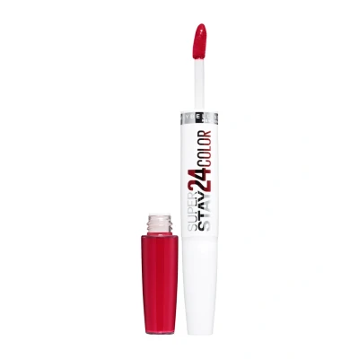 Afbeelding van Maybelline New York Superstay 24H Lipstick Lip stain 553 steady ready, Dames, Maat: 5 g, read y