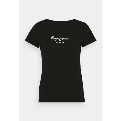 Afbeelding van Pepe Jeans NEW Virginia Tshirt print, Dames, Maat: XL, Black
