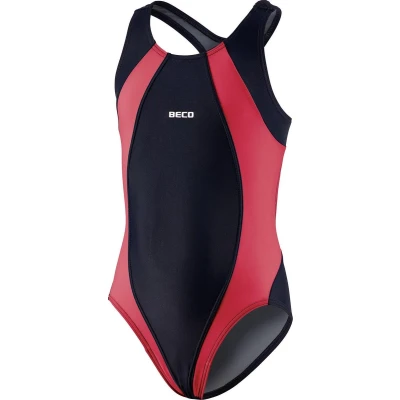 Afbeelding van Beco Badpak Meisjes Polyamide Rood/zwart Maat 128