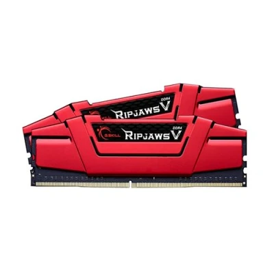 Image de G.Skill Ripjaws V DDR4 kit 16 Go: 2 x 8 Go DIMM 288 broches 3000 MHz / PC4 24000 CL16 1.35 mémoire sans tampon non ECC rouge flamboyant