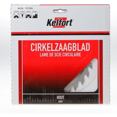 Afbeelding van Kelfort Cirkelzaagblad hardmetaal 24 tanden WS diameter 180 x 30mm