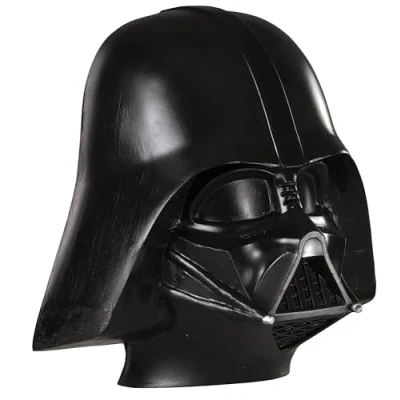 Afbeelding van &quot;Dark Vador™ masker uit Star Wars™ voor volwassenen/kinderen Verkleedmasker One size&quot;