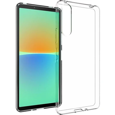 Afbeelding van Accezz Hoesje Geschikt voor Sony Xperia 10 V Siliconen Clear Backcover Transparant