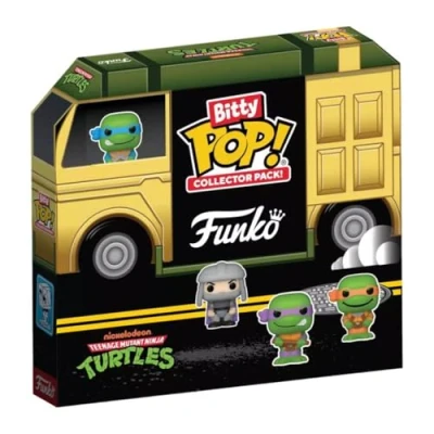 Afbeelding van Funko Bitty Pop! Teenage Mutant Ninja Turtles (TMNT) 12 stuks multipack 2,2 cm Retro/Classic Collectible stapelbaar rek inbegrepen cadeau idee