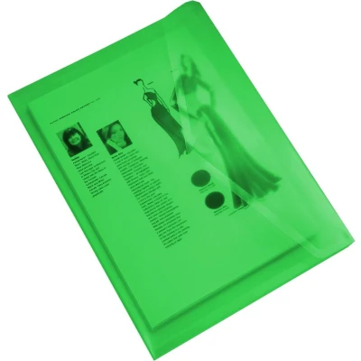 Afbeelding van EXXO HFP #90436 A5 Documentenmap Landschap model Klitsluiting Groen 10 stuks (1 pak @ stuks)