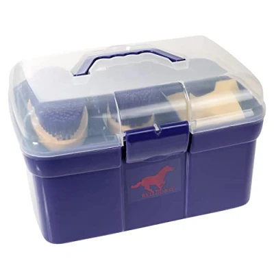 Afbeelding van Red Horse Grooming Box Poetskist Gevuld Paars 10 Delig