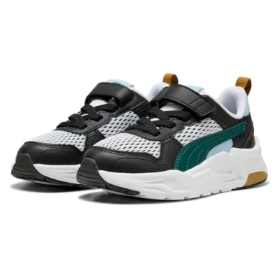 Afbeelding van PUMA Trinity 2 LT Run Fun AC+ PS Unisex Sneakers White Green Terrain Black