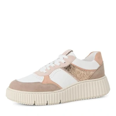 Afbeelding van Tamaris Dames 1 23771 42 Sneakers voor dames, Taupe Comb
