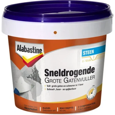 Afbeelding van Alabastine Sneldrogende Grote Gatenvuller Schildersbenodigdheden