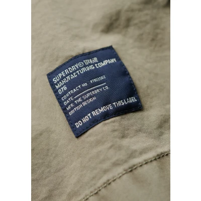 Afbeelding van Superdry Military Short Sleeve Overhemd, Heren, Maat: Medium, Light khaki green