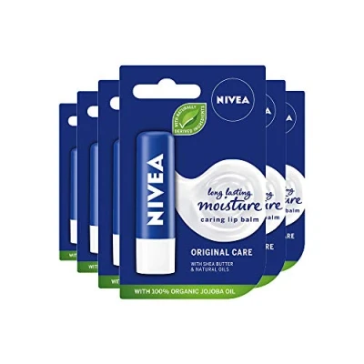 Afbeelding van Nivea Original Care Lippenbalsem 6 x 5,5 ml
