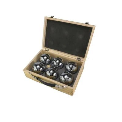 Afbeelding van Jeu de Boules (Pétanque) in een houten doos