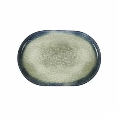 Afbeelding van Snackdienblad La Mediterránea Olaf Ovalen 30 x 20 2,5 cm (12 Stuks)