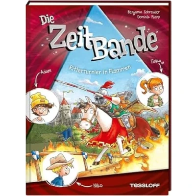Afbeelding van Die ZeitBande. Band 2. Ritterturnier in Flammen