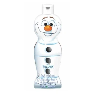 Afbeelding van Air Val Frozen Olaf 2in1 douchegel en shampoo voor kinderen 400 ml
