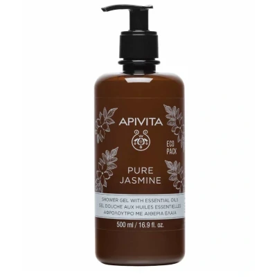 Afbeelding van Apivita Body Care Pure Jasmine Shower Gel with Essential Oils 500ml