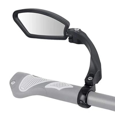 Afbeelding van BSTCAR Achteruitkijkspiegel voor fietsstuur, onbreekbare spiegel mountainbike/elektrische fiets/motorfiets (kleur: links)