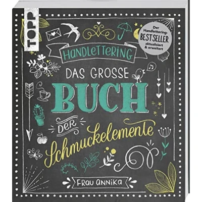 Afbeelding van Handlettering. Das große Buch der Schmuckelemente