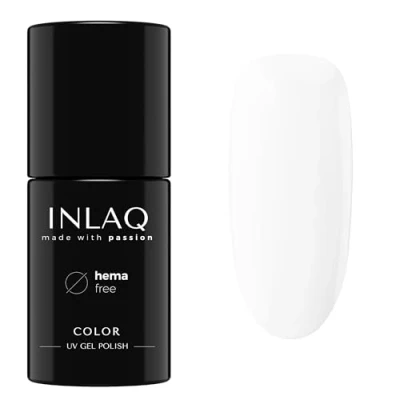Afbeelding van INLAQ® UV nagellak verschillende kleuren perfecte voor een bruiloft gel collectie Merry Me! kleur Latteo 6 ml