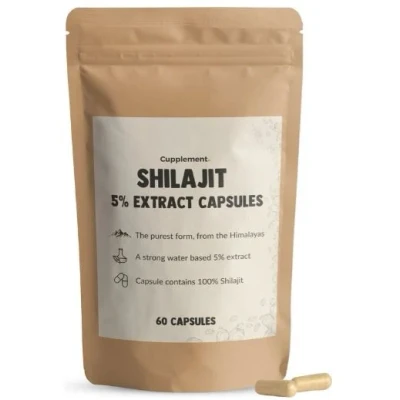 Afbeelding van Cupplement Shilajit Extract Capsules 60capsules