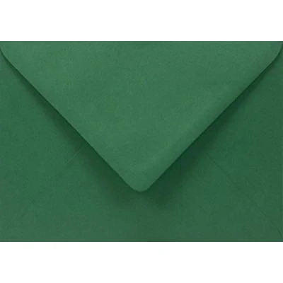 Afbeelding van Netuno 25 donkergroene enveloppen B6 125 x 175 mm 115 g Sirio Color Foglia kleurrijke puntige klep decoratieve voor uitnodigingen bruiloft Kerstmis wenskaarten ansichtkaarten