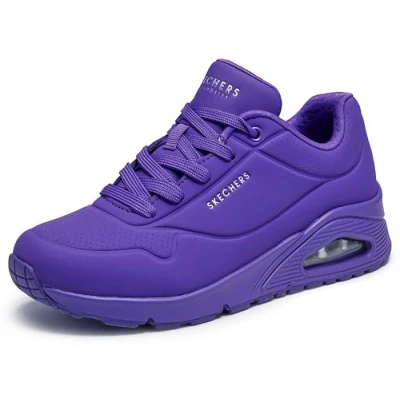 Image de Skechers Uno Night Shades Femme Basket, Violet Clair, 37.5 EU