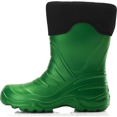 Afbeelding van Ladeheid LA 861 lichtgewicht Eva Thermo rubberlaarzen voor kinderen, gevoerd, Groen/Zwart