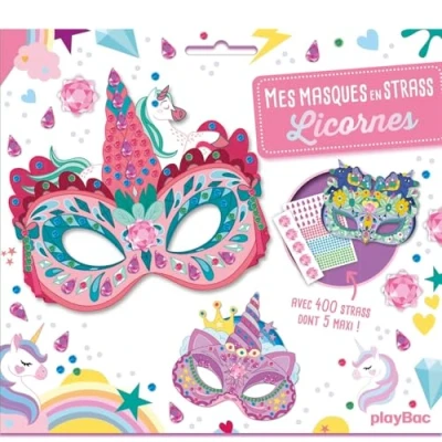 Afbeelding van LICORNES MES MASQUES EN STRASS