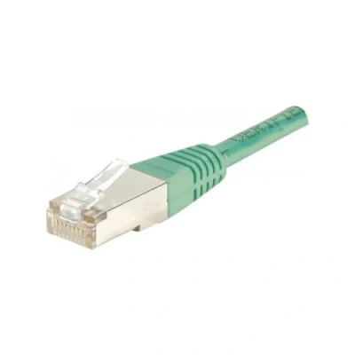 Image de Cordon patch RJ45 F/UTP CAT6 vert 7m