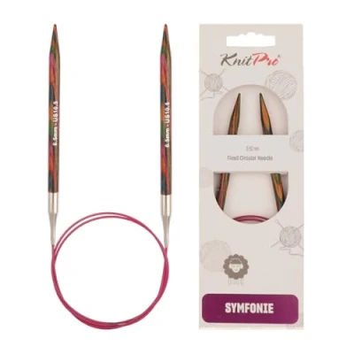 Afbeelding van KnitPro Symfonie rondbreinaalden 60cm 6.50mm 3st