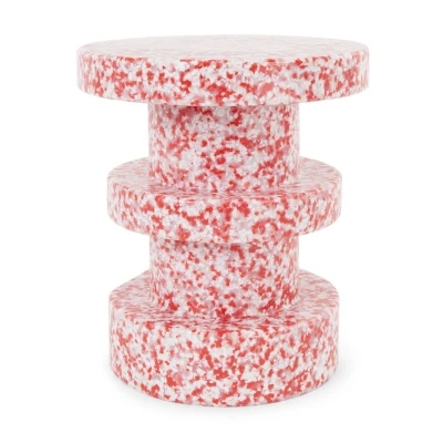 Afbeelding van Normann Copenhagen Bit Stool Bijzettafel 36 Cm Rood
