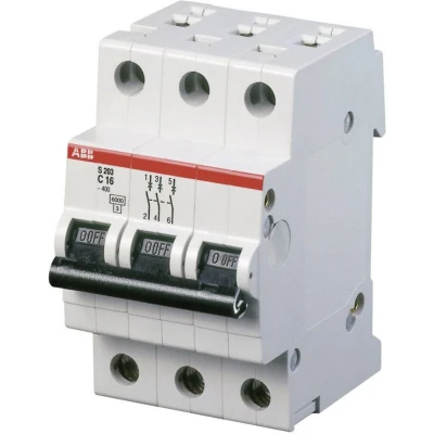 Afbeelding van ABB 2CDS253001R0324 S203 C32 Zekeringautomaat 3 polig 32 A