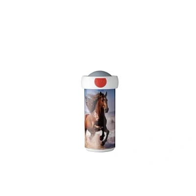 Image de Mepal Gourde Campus Gobelet pour Boire Étanche Enfants Tasse Réutilisable Sans BPA et Lavable au Lave Vaisselle 300 ml Wild Horse
