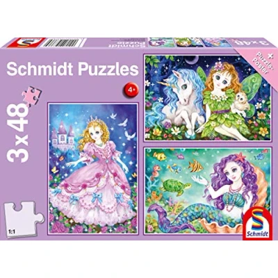 Afbeelding van Prinzessin, Fee &amp; Meerjungfrau (kinderpuzzel)