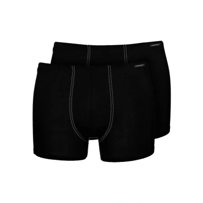 Afbeelding van Schiesser Essential Shorts 2 PACK Onderbroeken, Heren, Maat: Small, Black