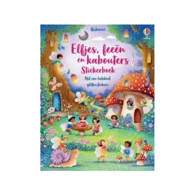 Afbeelding van Uitgeverij usborne stickerboek elfjes, feeën en kabouters