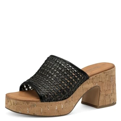 Afbeelding van Tamaris Pantoufles pour femme 1 27212 44, Noir , 37 EU