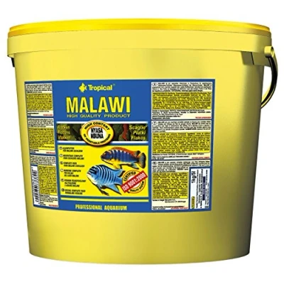 Afbeelding van TROPICAL visvoer Malawi flakes 1kg/5l