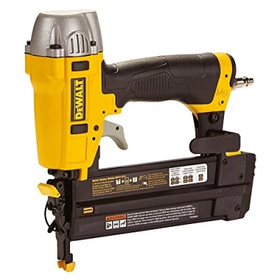 Afbeelding van DEWALT DPN1850 XJ Nagler olievrije perslucht onderhoudsvrij 18G 15 50 mm met koffer, geel, m