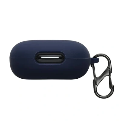 Afbeelding van kwmobile cover voor oordopjes case geschikt Anker Soundcore Sport X20 Trendy beschermhoes draadloze in donkerblauw