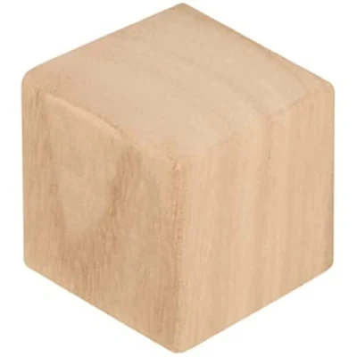 Afbeelding van Artemio 6 kubussen 4 cm hout