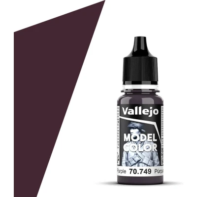 Afbeelding van Vallejo 70749 Model Color Dark Purple Acryl 18ml Verf flesje