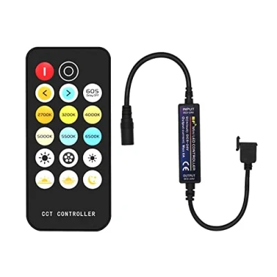 Afbeelding van PAUTIX COB CCT LED Strip Draadloze Afstandsbediening Dimmer RF voor 2700K 6500K