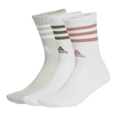 Afbeelding van adidas 3 Stripes Cushioned crew Socks paar uniseks sokken