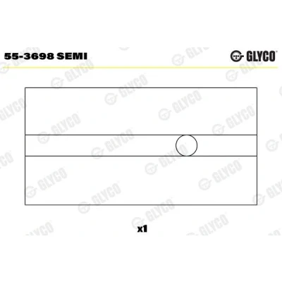Afbeelding van Glyco Zuigerpenbus 55 3698 SEMI